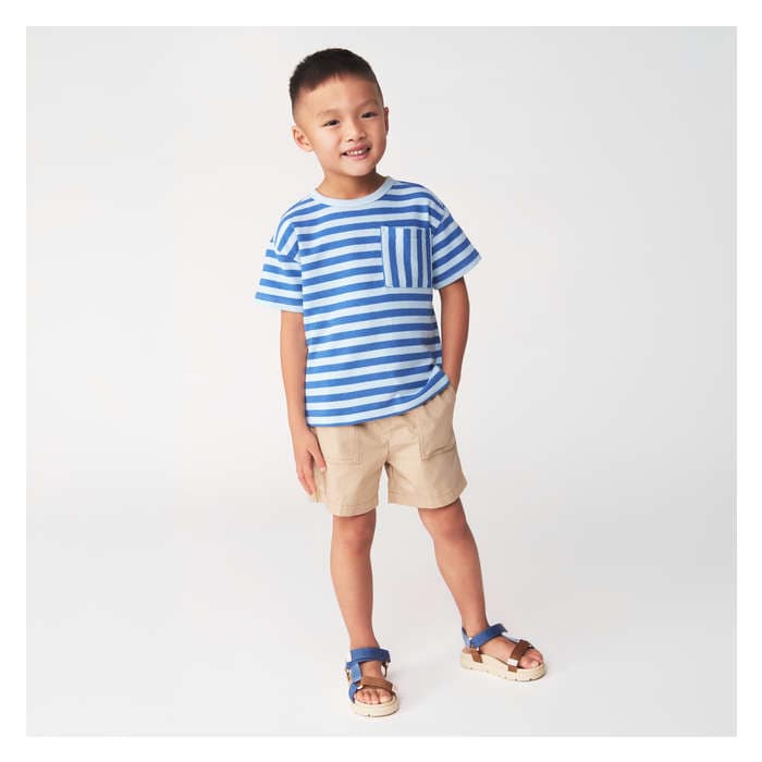 Toddler Boys' Textured T-Shirt